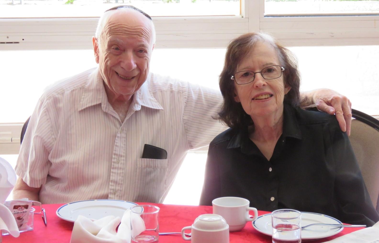 Harriet & Morris Inker made Aliyah to Beit Tovei Ha'ir